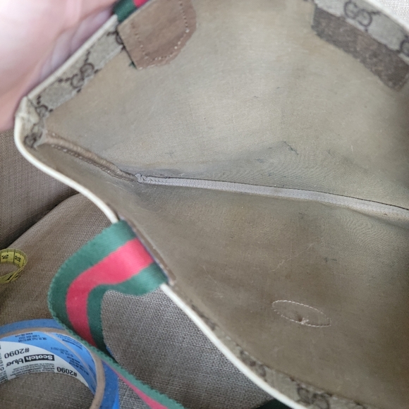 Authentic Gucci vintage GG canvas tote bag 003.261.1102 (D21) - Picture 10 of 13